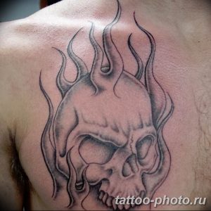 Фото рисунка тату череп 24.11.2018 №116 - photo tattoo skull - tattoo-photo.ru