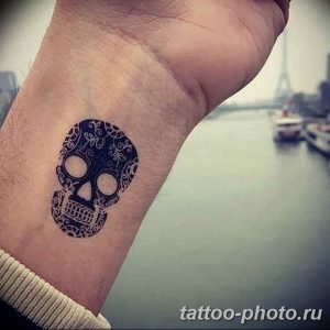 Фото рисунка тату череп 24.11.2018 №126 - photo tattoo skull - tattoo-photo.ru