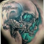 Фото рисунка тату череп 24.11.2018 №127 - photo tattoo skull - tattoo-photo.ru