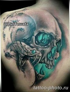 Фото рисунка тату череп 24.11.2018 №127 - photo tattoo skull - tattoo-photo.ru