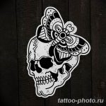 Фото рисунка тату череп 24.11.2018 №135 - photo tattoo skull - tattoo-photo.ru