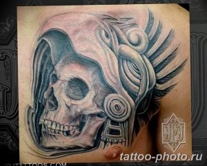 Фото рисунка тату череп 24.11.2018 №137 - photo tattoo skull - tattoo-photo.ru