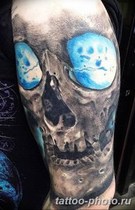 Фото рисунка тату череп 24.11.2018 №142 - photo tattoo skull - tattoo-photo.ru