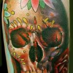 Фото рисунка тату череп 24.11.2018 №148 - photo tattoo skull - tattoo-photo.ru