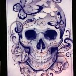 Фото рисунка тату череп 24.11.2018 №153 - photo tattoo skull - tattoo-photo.ru