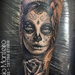 Фото рисунка тату череп 24.11.2018 №155 - photo tattoo skull - tattoo-photo.ru
