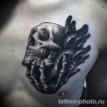 Фото рисунка тату череп 24.11.2018 №157 - photo tattoo skull - tattoo-photo.ru