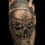 Фото рисунка тату череп 24.11.2018 №159 - photo tattoo skull - tattoo-photo.ru