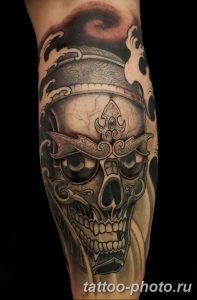 Фото рисунка тату череп 24.11.2018 №159 - photo tattoo skull - tattoo-photo.ru
