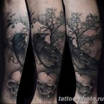 Фото рисунка тату череп 24.11.2018 №163 - photo tattoo skull - tattoo-photo.ru