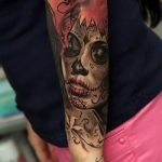 Фото рисунка тату череп 24.11.2018 №173 - photo tattoo skull - tattoo-photo.ru