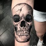 Фото рисунка тату череп 24.11.2018 №175 - photo tattoo skull - tattoo-photo.ru