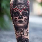 Фото рисунка тату череп 24.11.2018 №180 - photo tattoo skull - tattoo-photo.ru