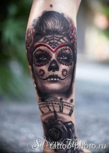 Фото рисунка тату череп 24.11.2018 №180 - photo tattoo skull - tattoo-photo.ru