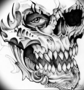 Фото рисунка тату череп 24.11.2018 №196 - photo tattoo skull - tattoo-photo.ru