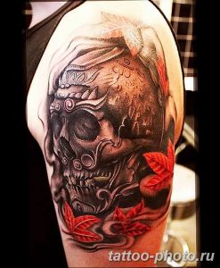 Фото рисунка тату череп 24.11.2018 №210 - photo tattoo skull - tattoo-photo.ru