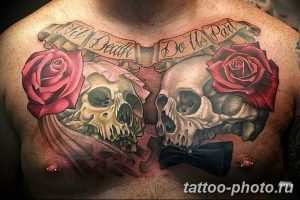 Фото рисунка тату череп 24.11.2018 №230 - photo tattoo skull - tattoo-photo.ru
