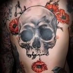 Фото рисунка тату череп 24.11.2018 №232 - photo tattoo skull - tattoo-photo.ru