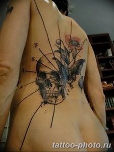 Фото рисунка тату череп 24.11.2018 №233 - photo tattoo skull - tattoo-photo.ru