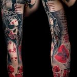 Фото рисунка тату череп 24.11.2018 №234 - photo tattoo skull - tattoo-photo.ru