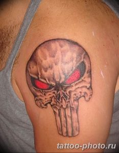 Фото рисунка тату череп 24.11.2018 №242 - photo tattoo skull - tattoo-photo.ru