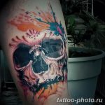 Фото рисунка тату череп 24.11.2018 №243 - photo tattoo skull - tattoo-photo.ru