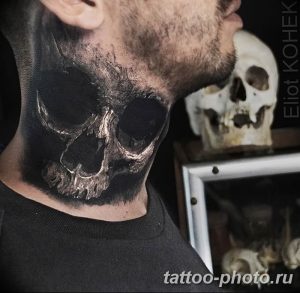Фото рисунка тату череп 24.11.2018 №244 - photo tattoo skull - tattoo-photo.ru