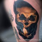 Фото рисунка тату череп 24.11.2018 №250 - photo tattoo skull - tattoo-photo.ru