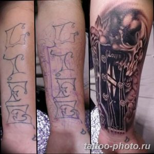 Фото рисунка тату череп 24.11.2018 №254 - photo tattoo skull - tattoo-photo.ru