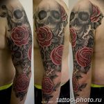 Фото рисунка тату череп 24.11.2018 №259 - photo tattoo skull - tattoo-photo.ru