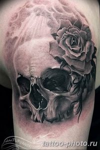 Фото рисунка тату череп 24.11.2018 №260 - photo tattoo skull - tattoo-photo.ru