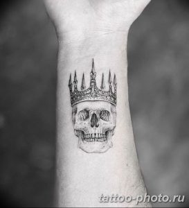 Фото рисунка тату череп 24.11.2018 №266 - photo tattoo skull - tattoo-photo.ru