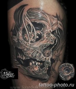 Фото рисунка тату череп 24.11.2018 №274 - photo tattoo skull - tattoo-photo.ru
