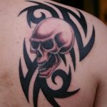 Фото рисунка тату череп 24.11.2018 №278 - photo tattoo skull - tattoo-photo.ru