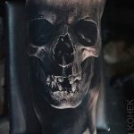 Фото рисунка тату череп 24.11.2018 №280 - photo tattoo skull - tattoo-photo.ru