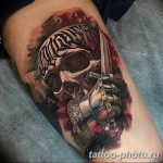 Фото рисунка тату череп 24.11.2018 №288 - photo tattoo skull - tattoo-photo.ru