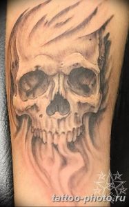 Фото рисунка тату череп 24.11.2018 №289 - photo tattoo skull - tattoo-photo.ru