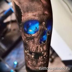 Фото рисунка тату череп 24.11.2018 №311 - photo tattoo skull - tattoo-photo.ru