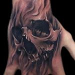 Фото рисунка тату череп 24.11.2018 №317 - photo tattoo skull - tattoo-photo.ru