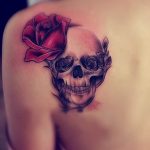 Фото рисунка тату череп 24.11.2018 №320 - photo tattoo skull - tattoo-photo.ru