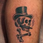 Фото рисунка тату череп 24.11.2018 №321 - photo tattoo skull - tattoo-photo.ru