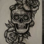 Sugar Skull Roses Tattoo Pinterest вЂў The World's Cata