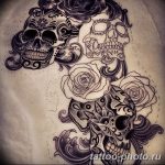 Фото рисунка тату череп 24.11.2018 №327 - photo tattoo skull - tattoo-photo.ru