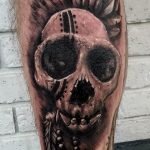 Фото рисунка тату череп 24.11.2018 №335 - photo tattoo skull - tattoo-photo.ru