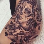 Фото рисунка тату череп 24.11.2018 №338 - photo tattoo skull - tattoo-photo.ru