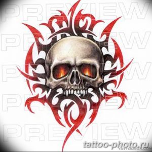 Фото рисунка тату череп 24.11.2018 №346 - photo tattoo skull - tattoo-photo.ru
