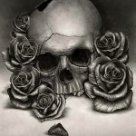 Фото рисунка тату череп 24.11.2018 №348 - photo tattoo skull - tattoo-photo.ru