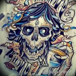 Фото рисунка тату череп 24.11.2018 №353 - photo tattoo skull - tattoo-photo.ru