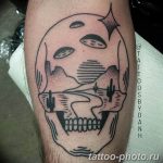 Фото рисунка тату череп 24.11.2018 №365 - photo tattoo skull - tattoo-photo.ru