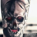 Фото рисунка тату череп 24.11.2018 №382 - photo tattoo skull - tattoo-photo.ru